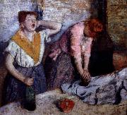 Edgar Degas tvarrerskor France oil painting artist